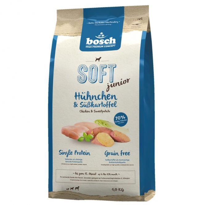 Bosch Soft Junior Hühnchen & Süßkartoffel - 12,5 kg