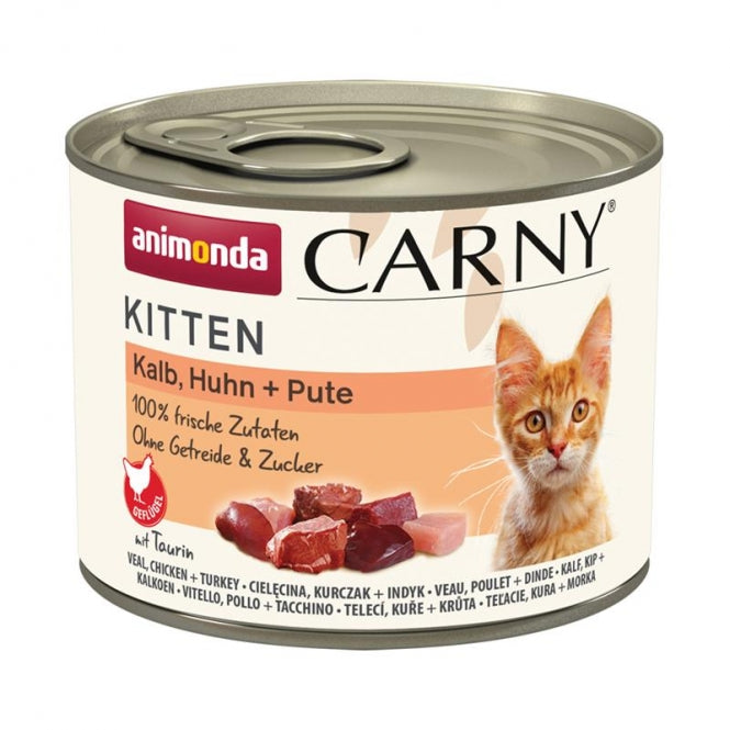 Animonda Carny Kitten Kalb, Huhn & Pute - 400g