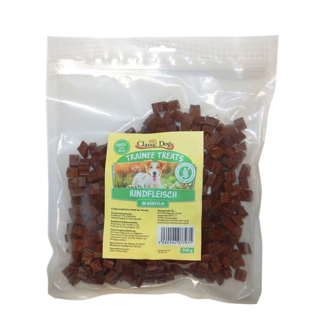 Classic Dog Trainee Treats Rindfleischwürfel - 250 g