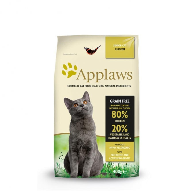 Applaws Cat Trockenfutter Senior mit Hühnchen - 7,5 kg
