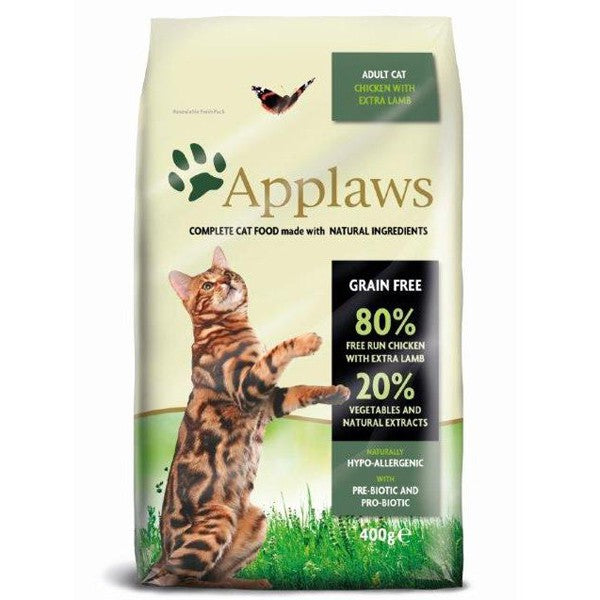 Applaws Cat Trockenfutter Hühnchen mit Lamm - 2 kg