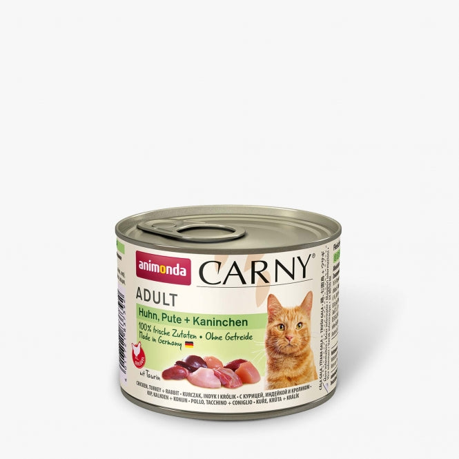 Animonda Cat Dose Carny Adult Huhn & Pute & Kaninchen - 200 g