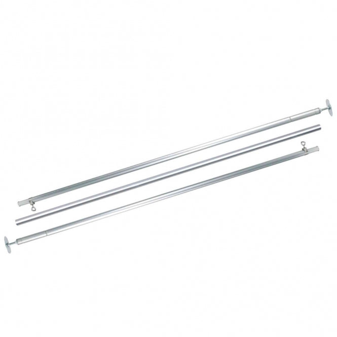 Trixie Netz-Spannstange, Aluminium, 1,28-3,25m