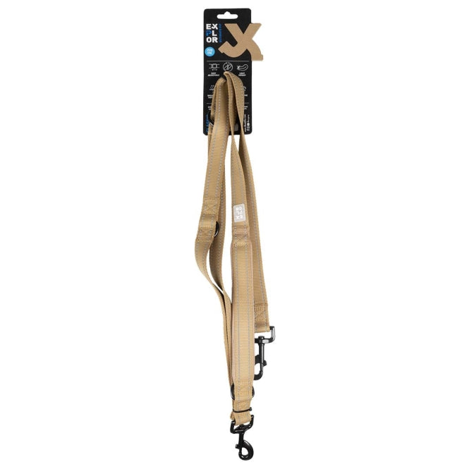 Duvoplus Trainingsleine EXPLOR Ultimate Fit Classic - honey gold - 220cm - 16mm