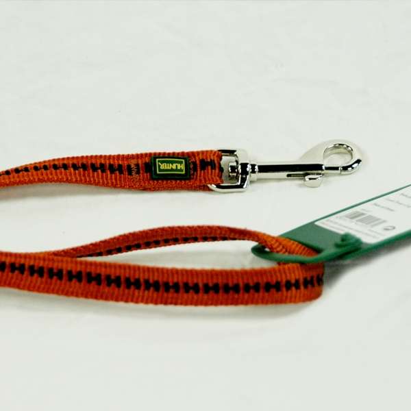 Hunter Führleine Power Grip Bronze - S: Breite: 15 mm Länge: 110 cm