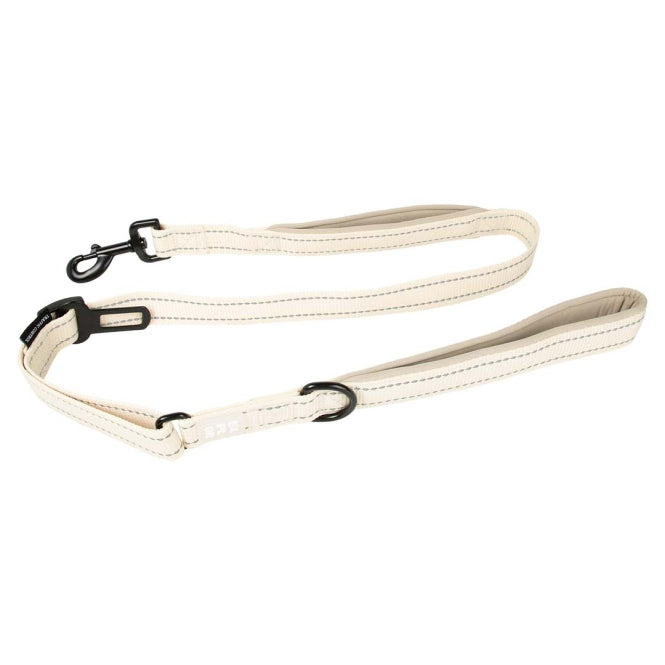 Duvoplus EXPLOR Ultimate Fit On-The-Road-Leine Fashion - antique white - 130cm - 25mm
