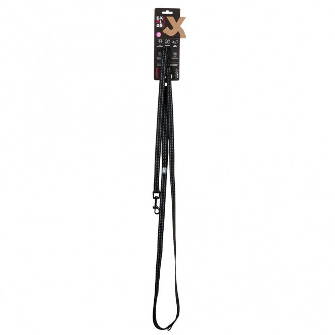 Duvoplus Trainingsleine EXPLOR Ultimate Fit Fashion - granit black - 220cm - 16mm