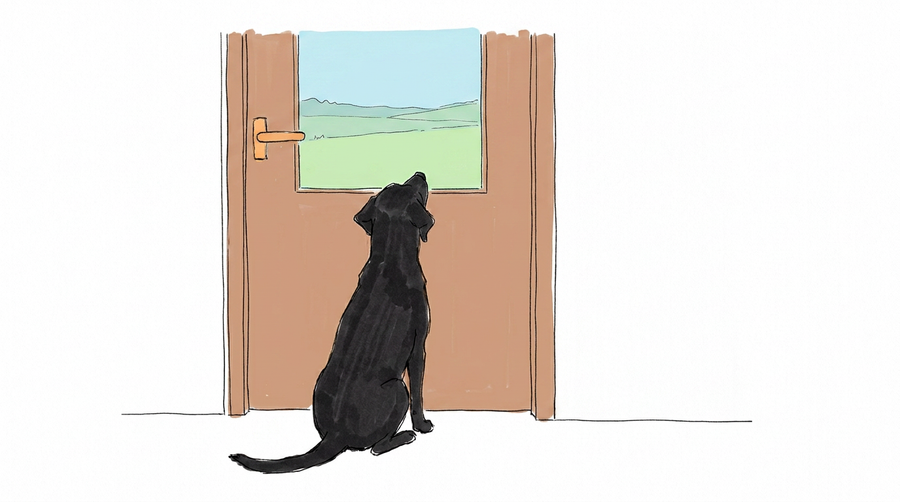 Warum bellt mein Hund an der Tür? Ursachen verstehen und richtig trainieren