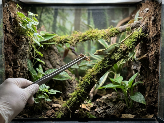 Terrarium Fütterung: Reptilien & Amphibien richtig versorgen