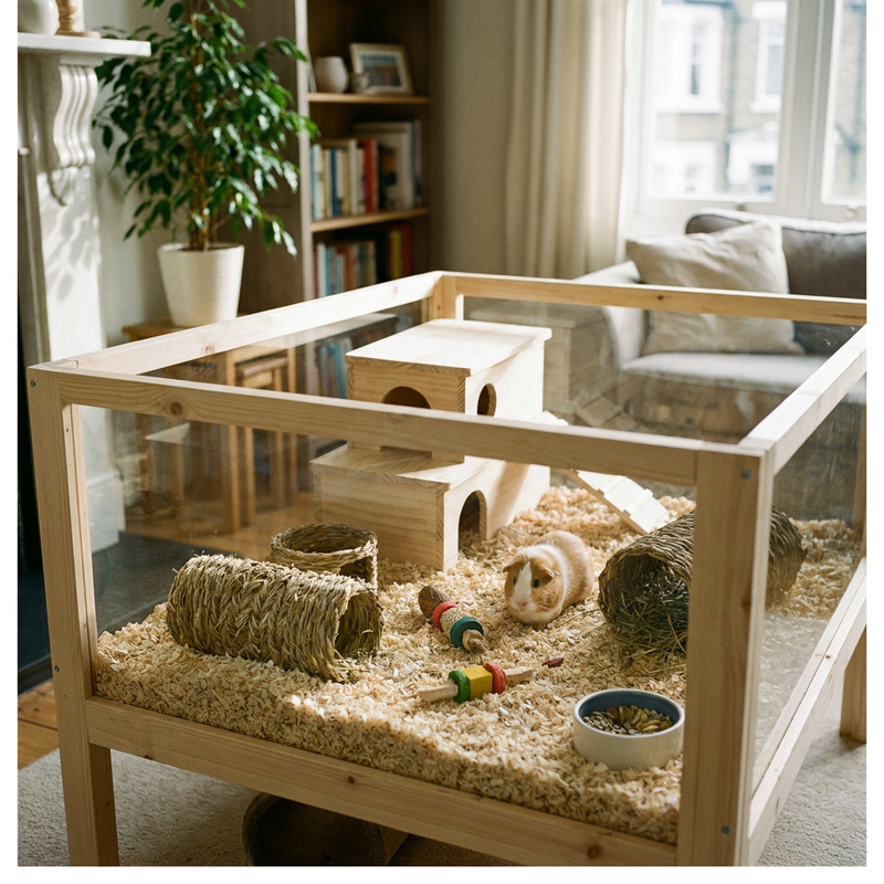 Kleintier-Zuhause richtig einrichten
