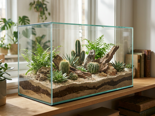 Terrarium einrichten: Tipps für Reptilien & Amphibien