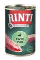 Rinti Singlefleisch Exclusive Ente pur 400g – 12er Pack