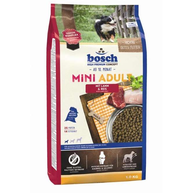 Bosch Mini Adult Lamm & Reis - 15 Kg