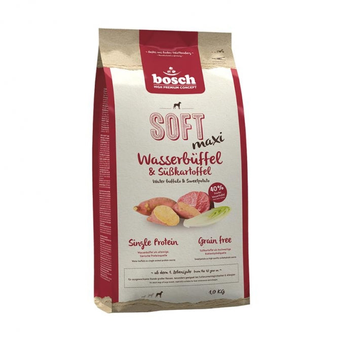 Bosch Soft Maxi Wasserbüffel & Süßkartoffel - 12,5 kg