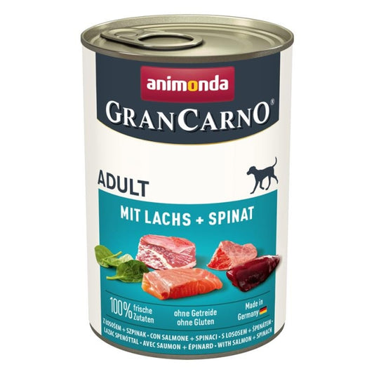 Animonda GranCarno Adult mit Lachs & Spinat - 800g