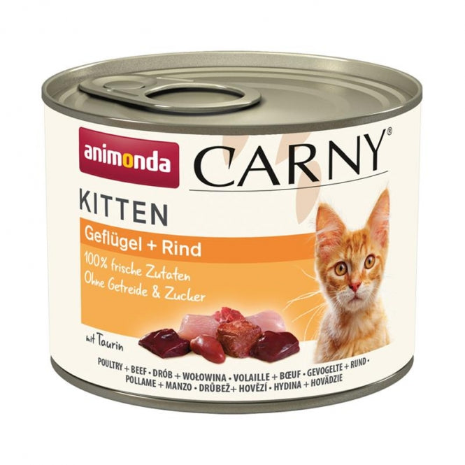 Animonda Carny Kitten Geflügel & Rind - 200g