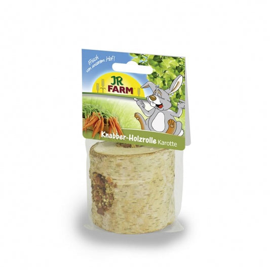 JR Farm Knabber-Holzrolle mit Karotten 150g