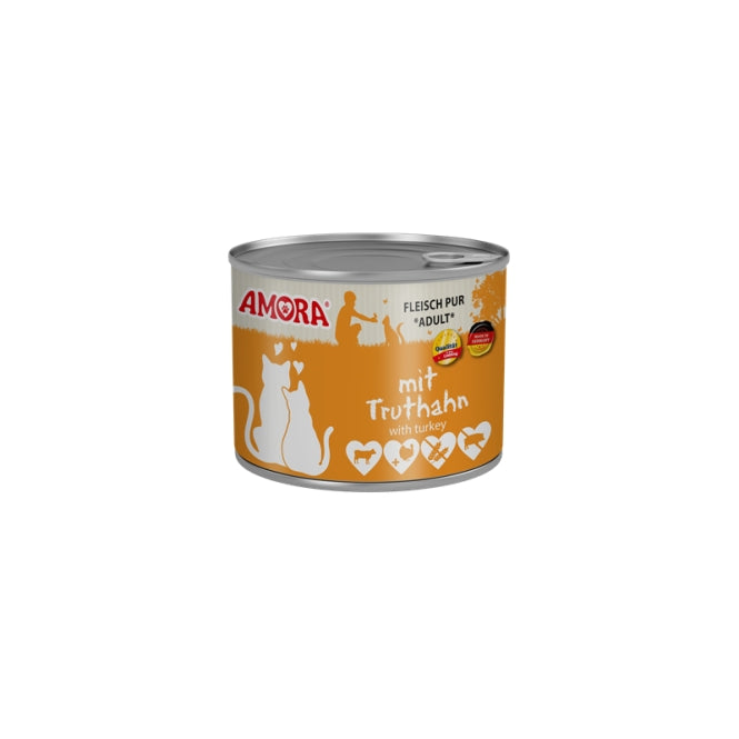 Amora Cat Dose Fleisch Pur mit Truthahn - 400g