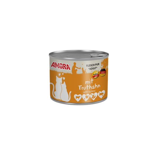 Amora Cat Dose Fleisch Pur mit Truthahn - 400g