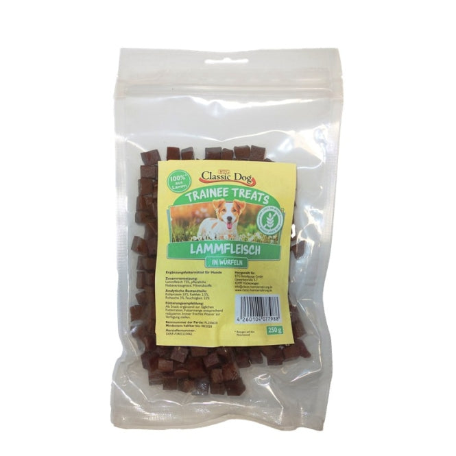 Classic Dog Trainee Treats Lammfleischwürfel - 500 g