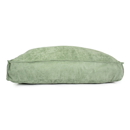 Duvoplus Kissen Velvet rechteckig - grün - 76x56x13cm