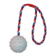Trixie Naturgummiball am Seil - 7 cm / 30 cm