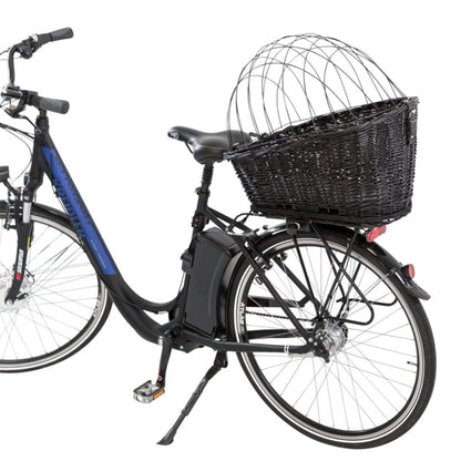 Trixie Fahrradkorb aus Weide für Gepäckträger