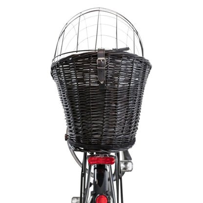 Trixie Fahrradkorb aus Weide für Gepäckträger