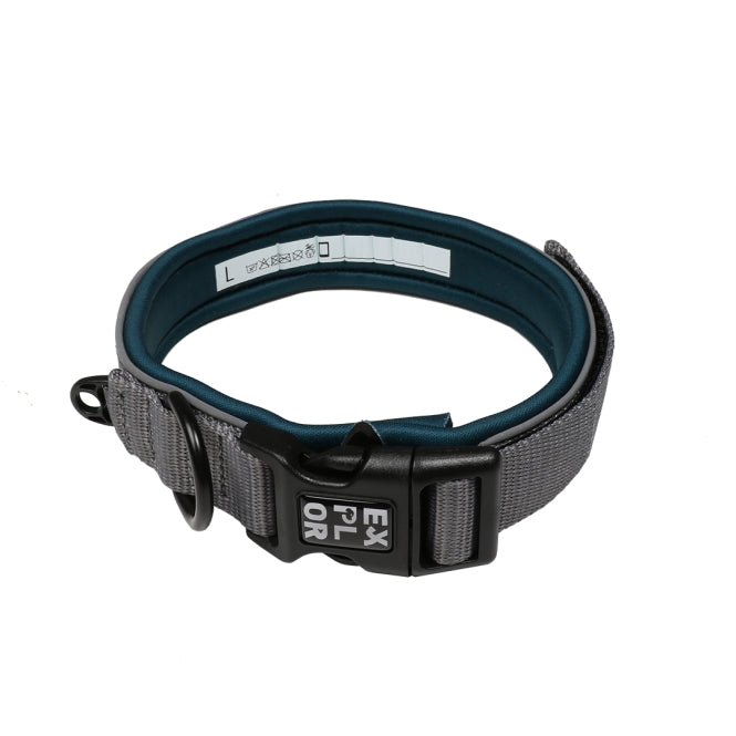 Duvoplus EXPLOR Ultimate Fit Comfy Halsband Classic - petrol blue - XS - 30-33cm