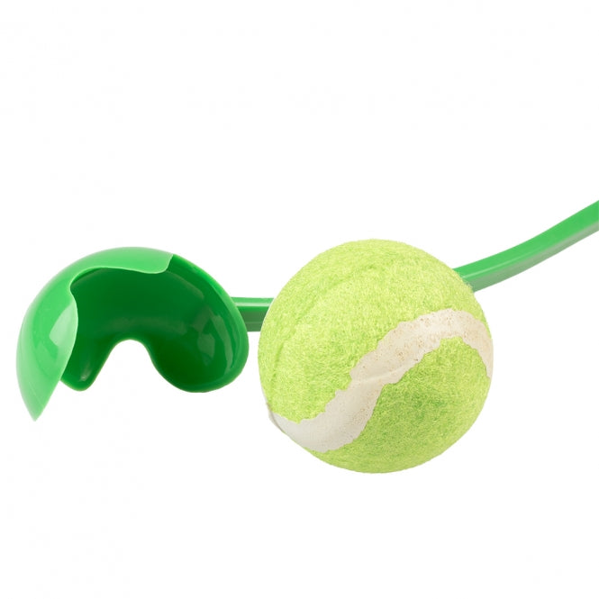 Duvoplus Tennisballwerfer - grün - 62 cm