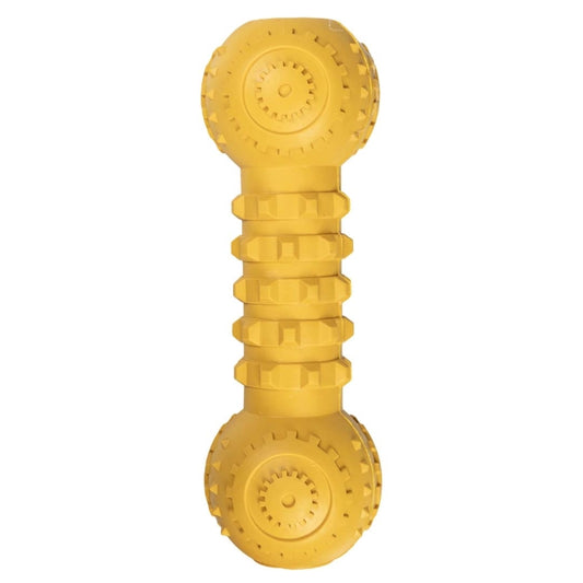 Duvoplus Kauspielzeug Griplay Dumbbell - Gelb