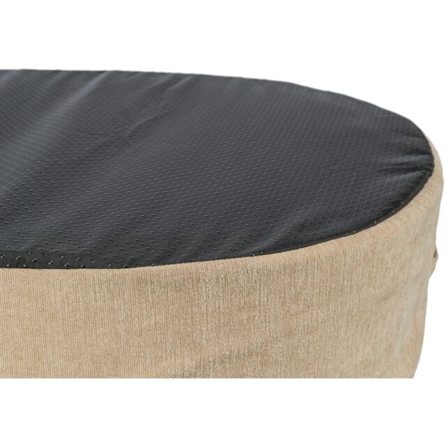 Trixie Vital Bett Lino Soft, oval - beige/creme - 110 × 92 cm