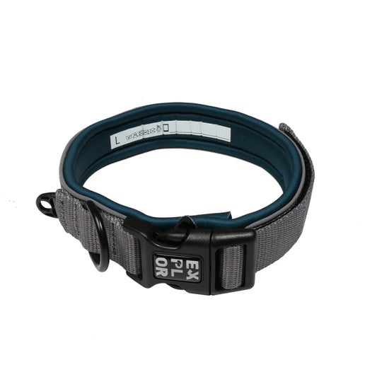 Duvoplus EXPLOR Ultimate Fit Comfy Halsband Classic - petrol blue - S - 34-38cm