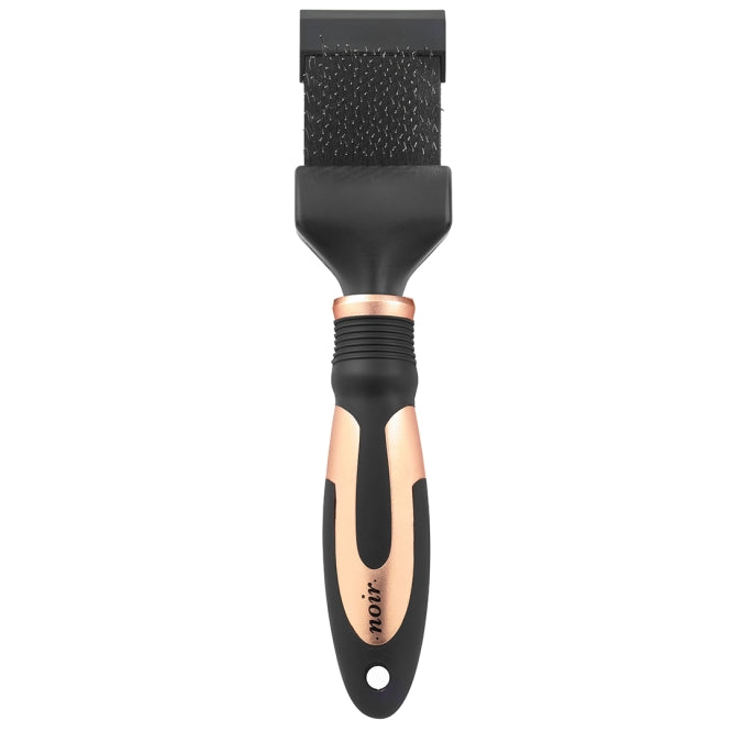 EBI Noir flexible Slicker-Bürste - 20,5 x 4,3cm