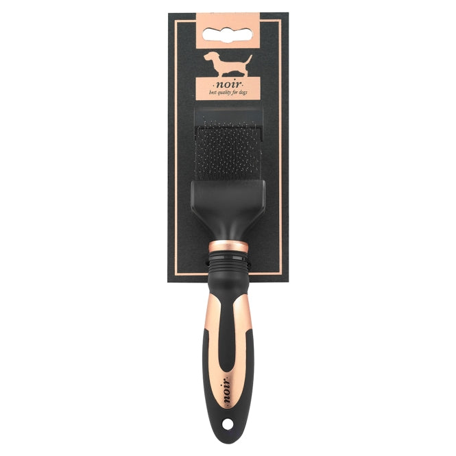 EBI Noir flexible Slicker-Bürste - 20,5 x 4,3cm