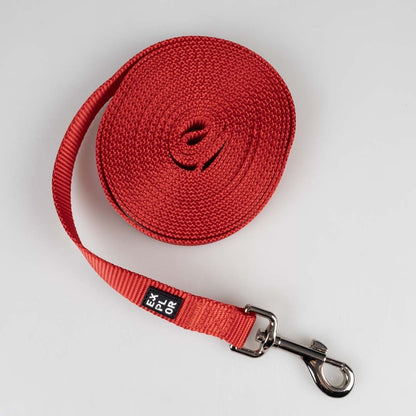 Duvoplus EXPLOR Trackingleine Classic flach - rot - 10m/20mm