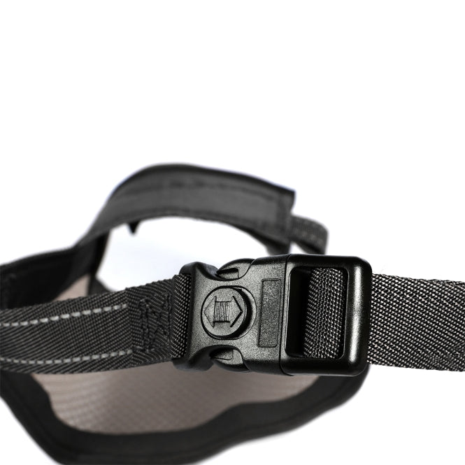 EBI Netz-Maulkorb - schwarz - M - 15-36cm / Ø17-21cm