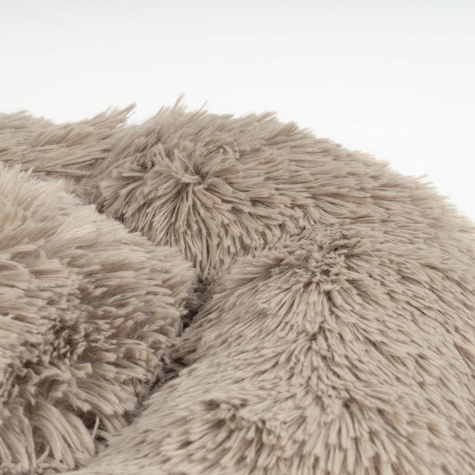 Duvoplus Donutbett Snug - beige - L - 80x80x17cm