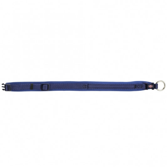 Trixie Premium Halsband, extra breite Neopren Polsterung - indigo/royalblau - 56-62 cm/25 mm