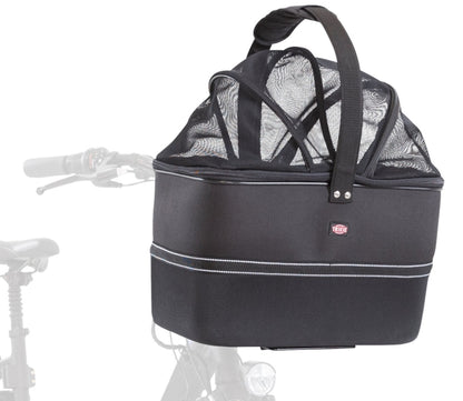 Trixie Front-Fahrradkorb mit Netzhaube
