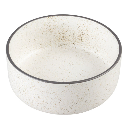 Duvoplus Keramiknapf Stone Speckle - weiß - 1500ml