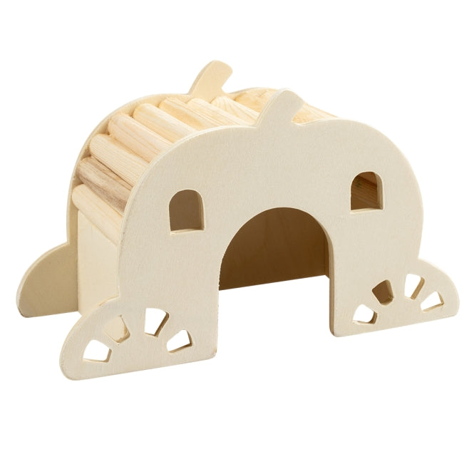 Duvoplus Brückenhaus aus Holz - 15 x 7 x 9cm