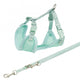 Trixie Junior Welpen-Softgeschirr mit Leine - mint