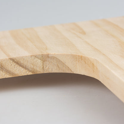 Duvoplus L-Plattform aus Holz
