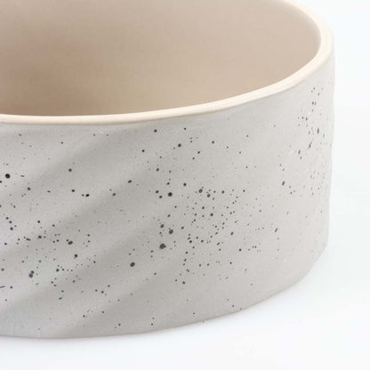 Duvoplus Keramiknapf Stone Wavy Dune - 1250ml - 18x18x7,5cm