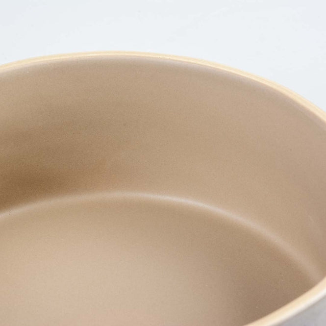 Duvoplus Keramiknapf Stone Wavy Dune - 1250ml - 18x18x7,5cm