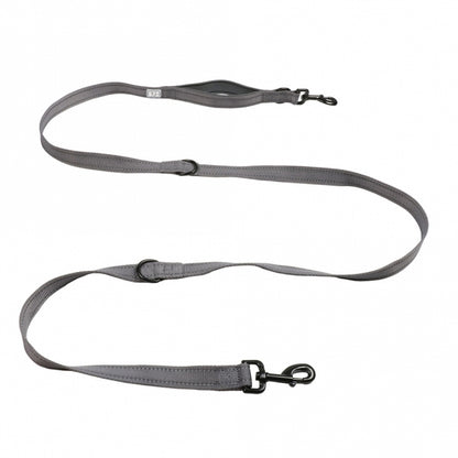 Duvoplus Trainingsleine EXPLOR Ultimate Fit Safety - Silver Reflective - 220cm - 25mm