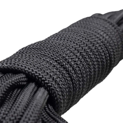 Duvoplus EXPLOR Trackingleine Classic rund - schwarz - 10m/8mm
