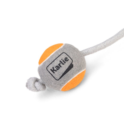 Karlie Tennisball mit Seil - 8 cm