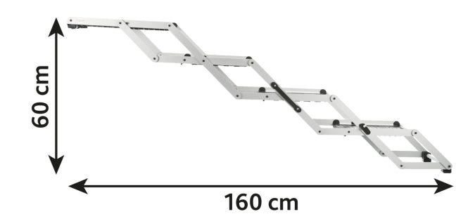 Trixie 4-stufige Falt-Treppe